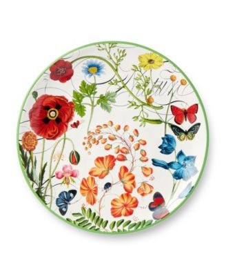 Greenhouse Dinner Plates, Set of 4, Service for 4