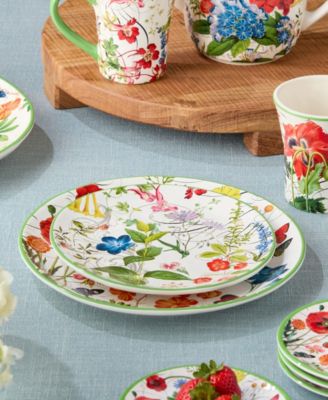 Greenhouse Salad Plates, Set of 4, Service for 4