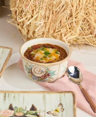 Rosewood Ice Cream Bowls, Set of 4, Service for 4