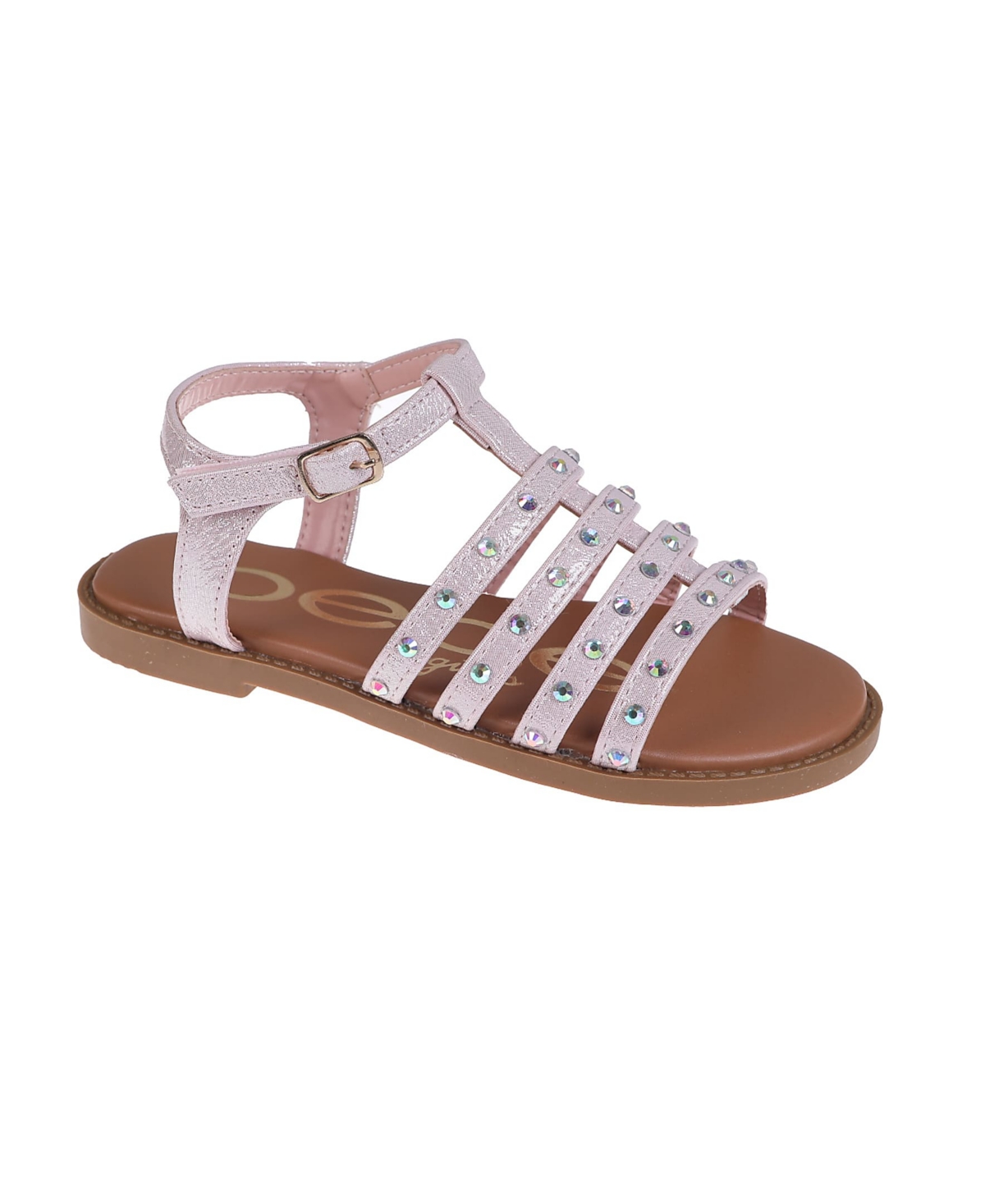 Bebe Little Girls Sparkly And Stylish Fashion Sandals In Pink