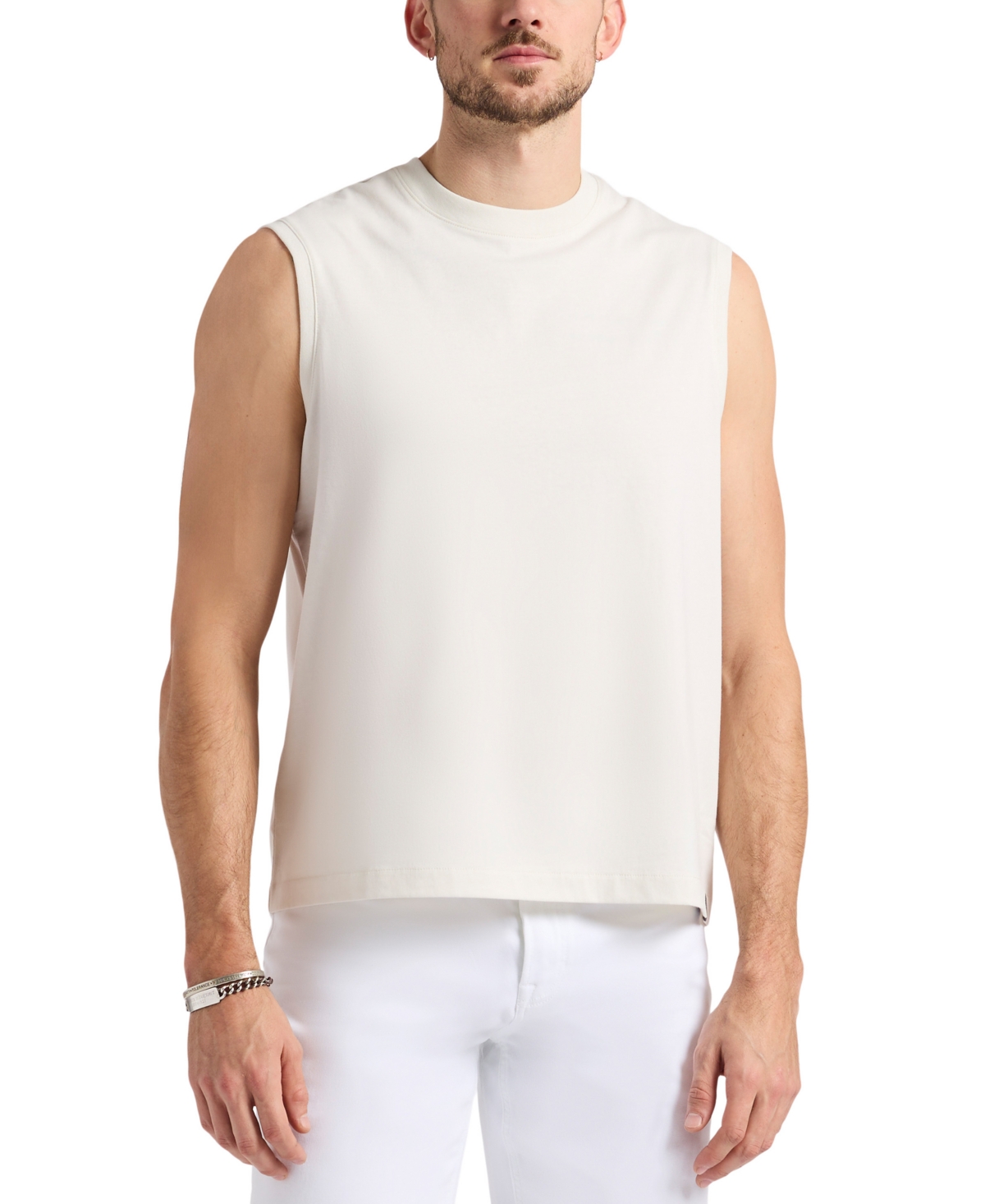 Men's Relaxed-Fit Jersey Tank Top - Midnight Blue