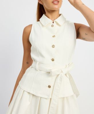 En Saison Women's Oaklynn Denim Mini Dress - Macy's