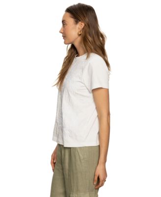 Women's Cotton Embroidered Perfect Tee