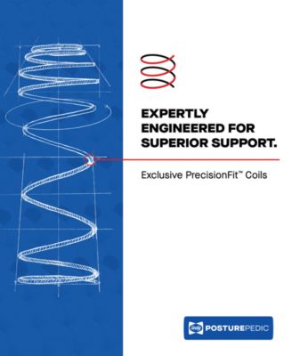 Posturepedic Elite Brenham II 14" Firm Hybrid Tight Top Mattress Set - California King