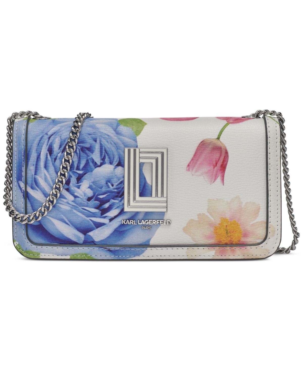 KARL LAGERFELD KOSETTE EMBELLISHED SHOULDER