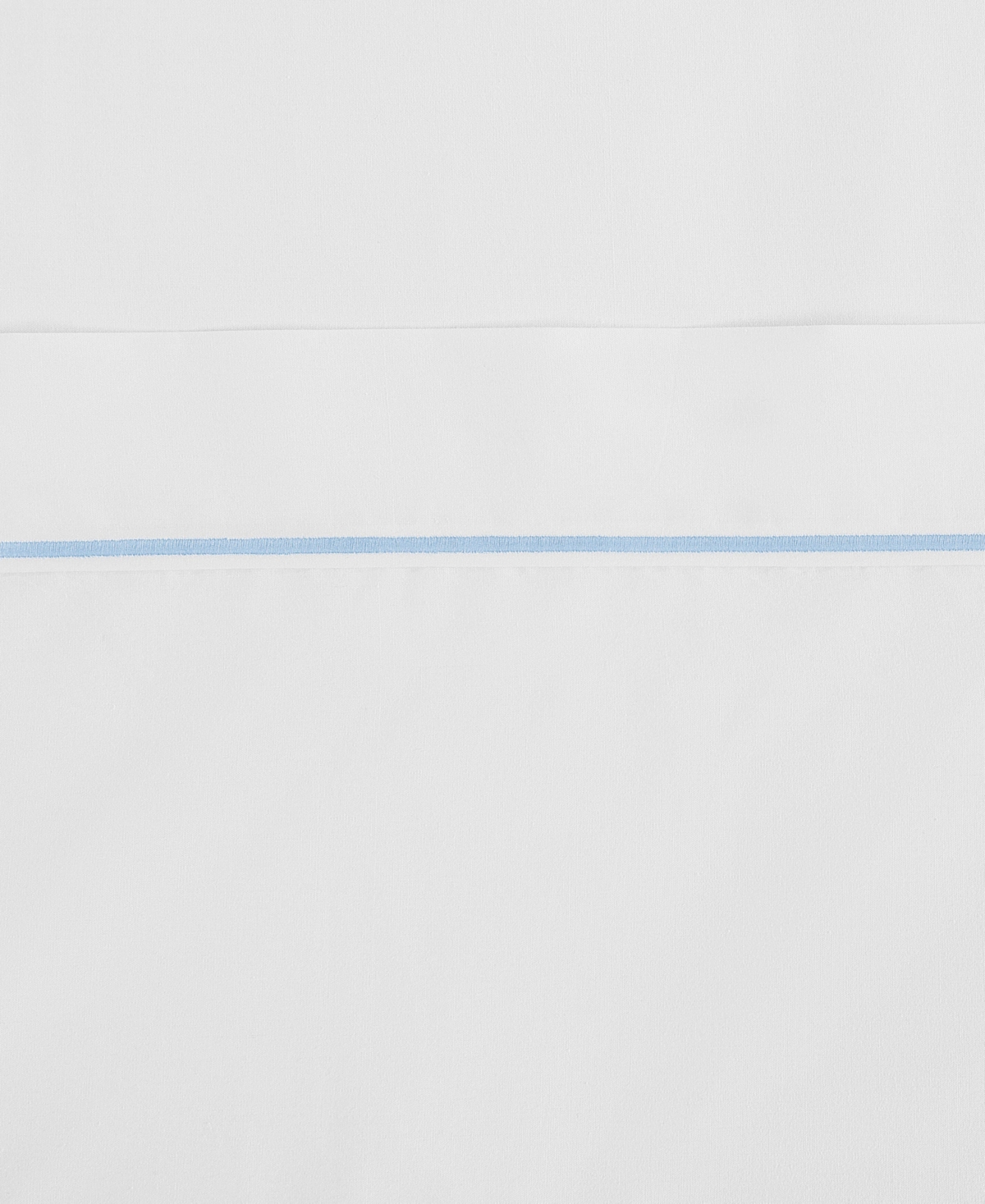 TOMMY HILFIGER SOLID 200-THREAD COUNT HEM STRIPE COTTON PERCALE 4-PC. SHEET SET, QUEEN 