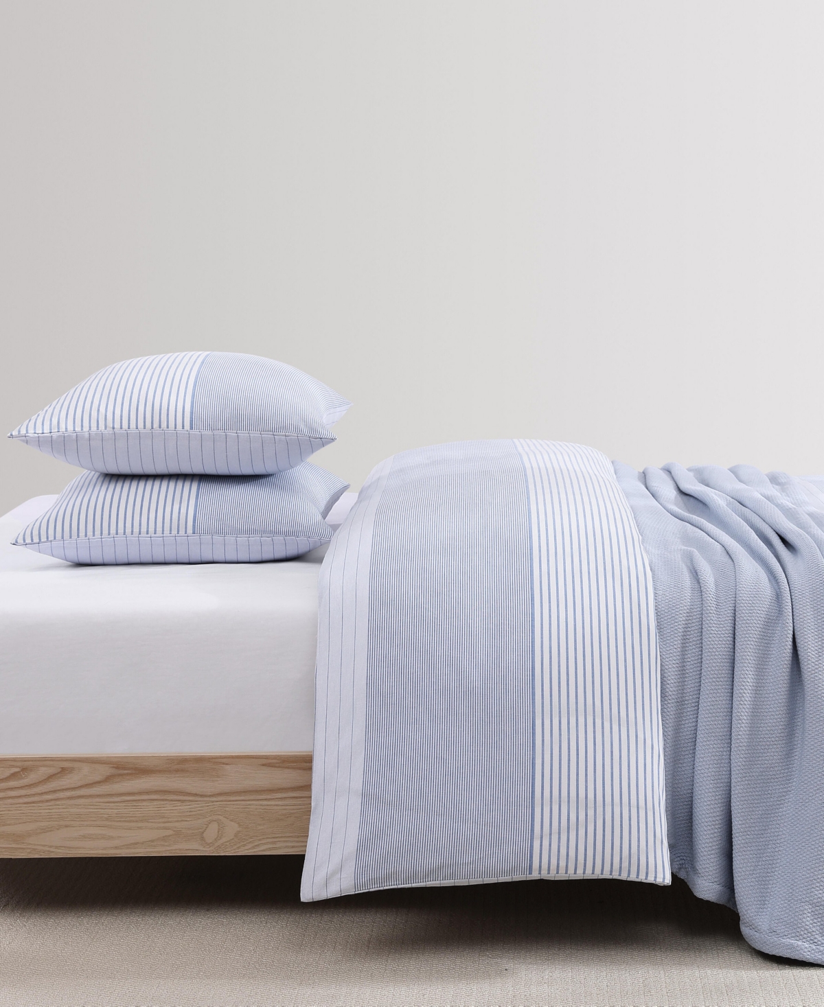 Tommy Hilfiger Modern Stripe Cotton 3-Pc. Duvet Cover Set