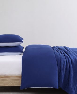 Micro Pique 3-Pc. Duvet Cover Set, King