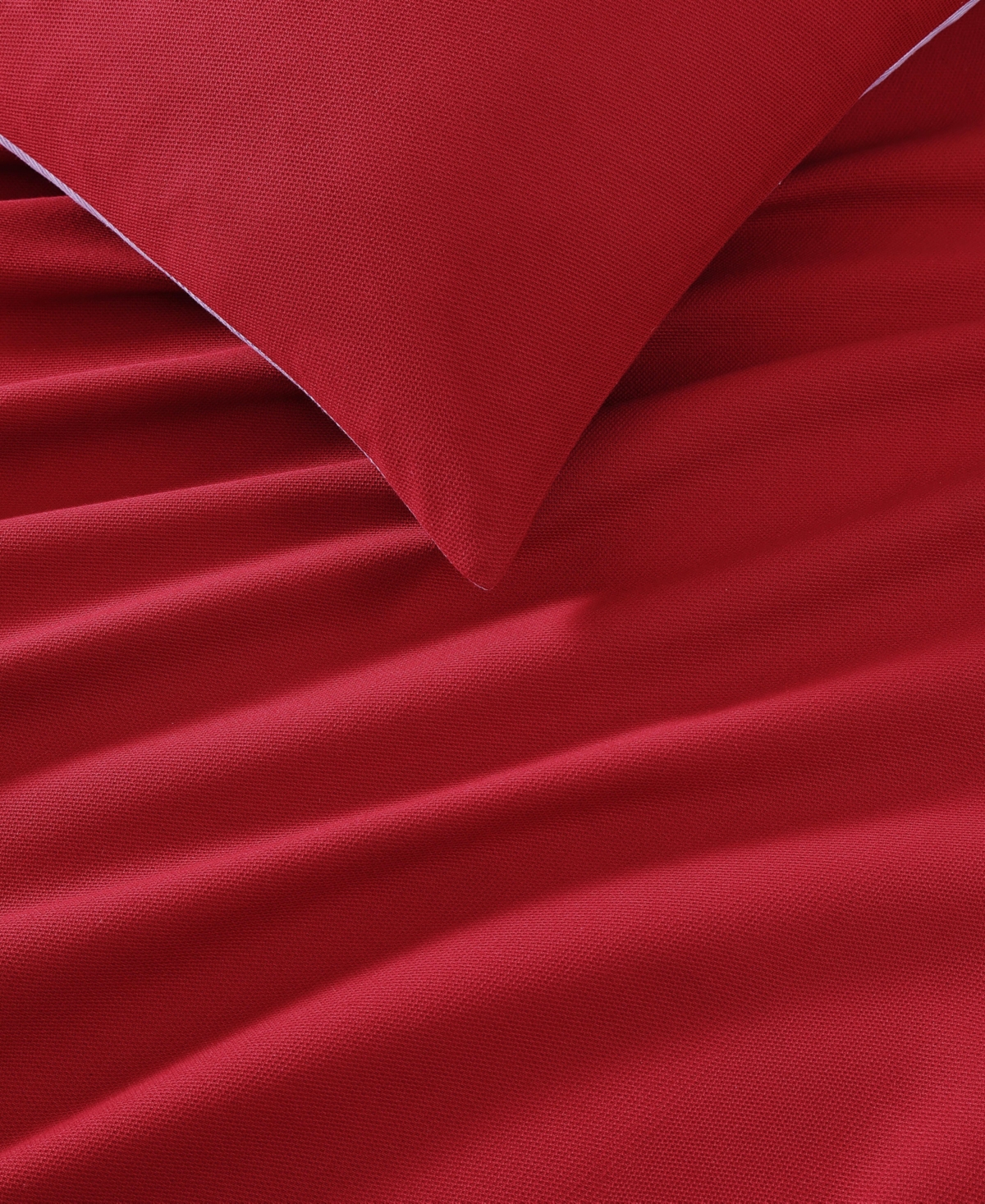 Tommy Hilfiger Micro Pique 3-pc. Duvet Cover Set, King In Red