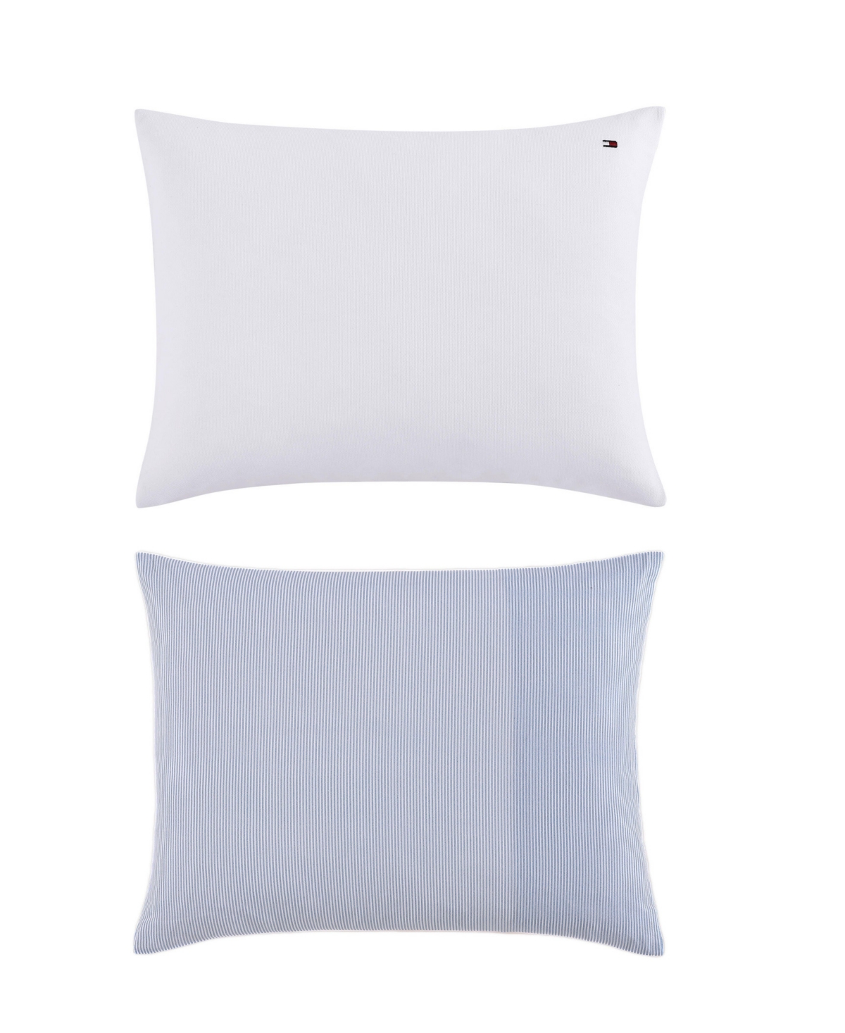 Tommy Hilfiger Micro Pique 3-pc. Duvet Cover Set, Full/queen In White