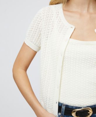 Women's Pointelle-Knit Tank