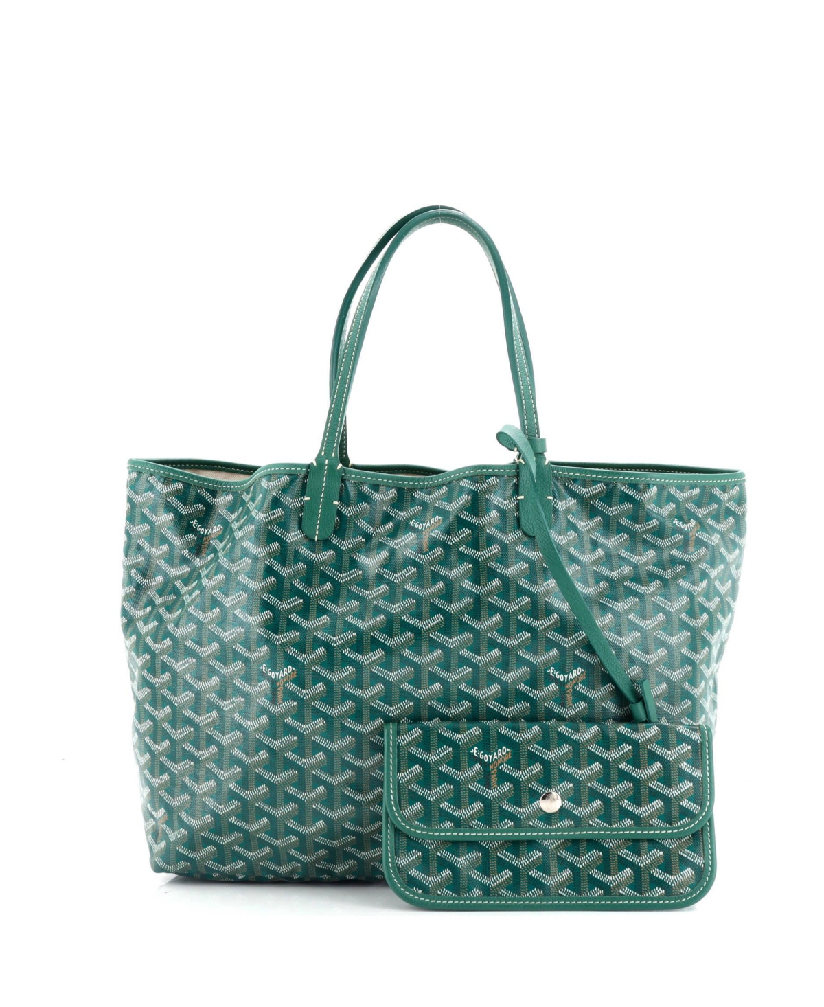 Pre-Owned Goyard Xxl Saint Louis Tote Coated Canvas