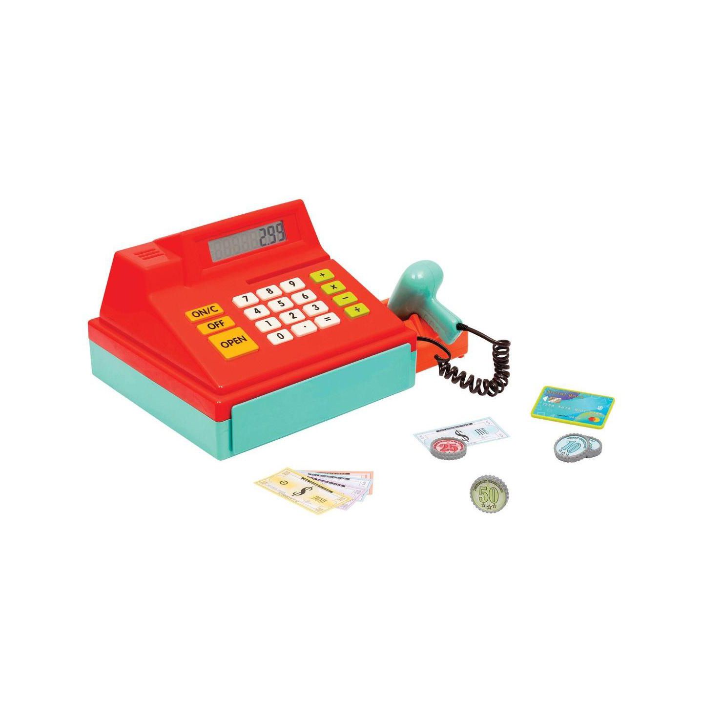 Детские игрушки Battat Cash Register with Scanner, цвет: Красный — фото 1