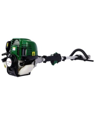 38CC 4 stroke Garden Tool System with Gas Pole Saw, Hedge Trimmer, Grass Trimmer, and Brush Cutter EPA Compliant Trimming Tool