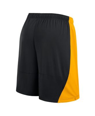 Men's Black Pittsburgh Steelers No Defense Shorts