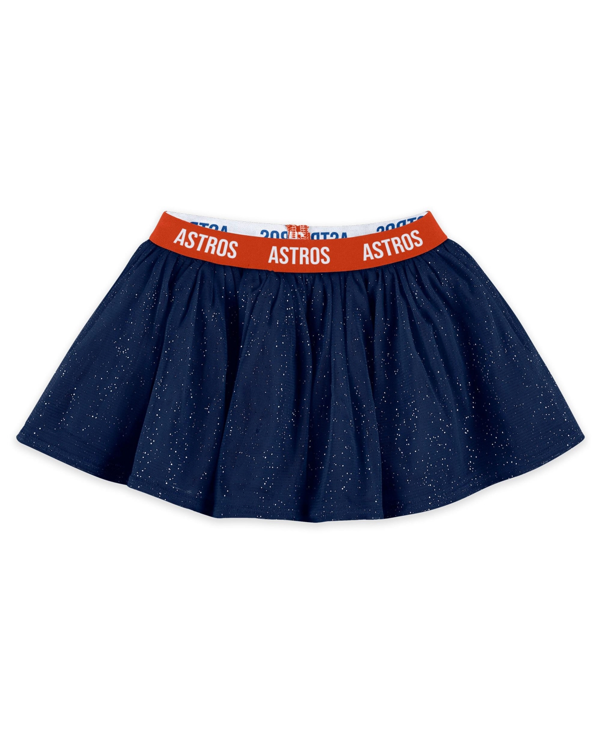 Wear By Erin Andrews Baby Boys And Girls 3-piece Houston Astros Tutu Set In White,navy