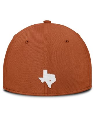 Men's Texas Orange Texas Longhorns 2025 Dugout Coaches Rise Swoosh Performance Flex Hat