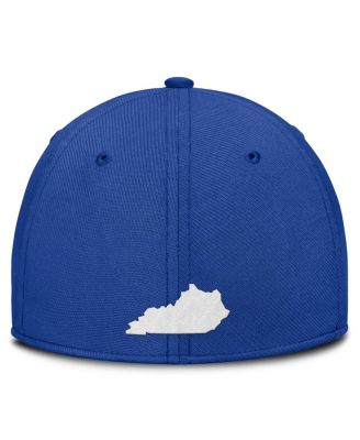 Men's Royal Kentucky Wildcats 2025 Dugout Coaches Rise Swoosh Performance Flex Hat