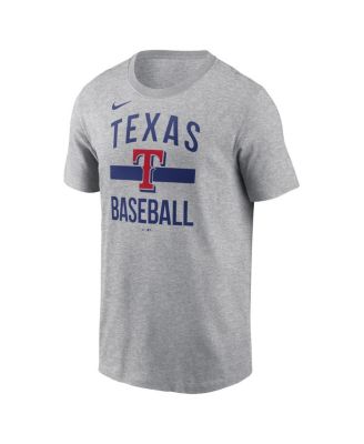 Men's Heather Gray Texas Rangers Arched T-Shirt