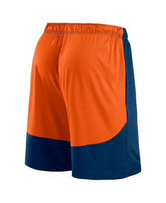 Men's Navy/Orange Chicago Bears Launch Shorts