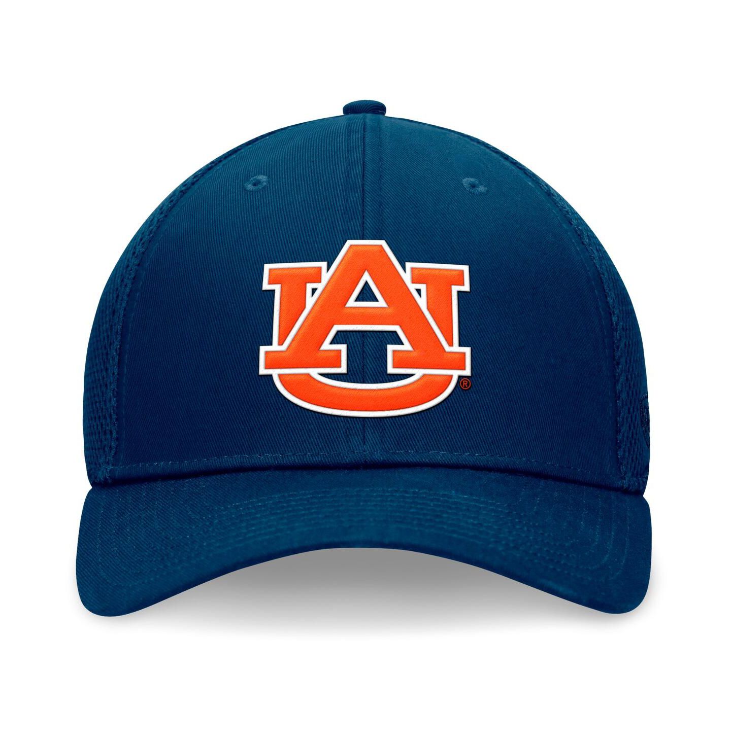 Мужская кепка Top of the World Navy Auburn Tigers Spacer Flex Hat — фото 4