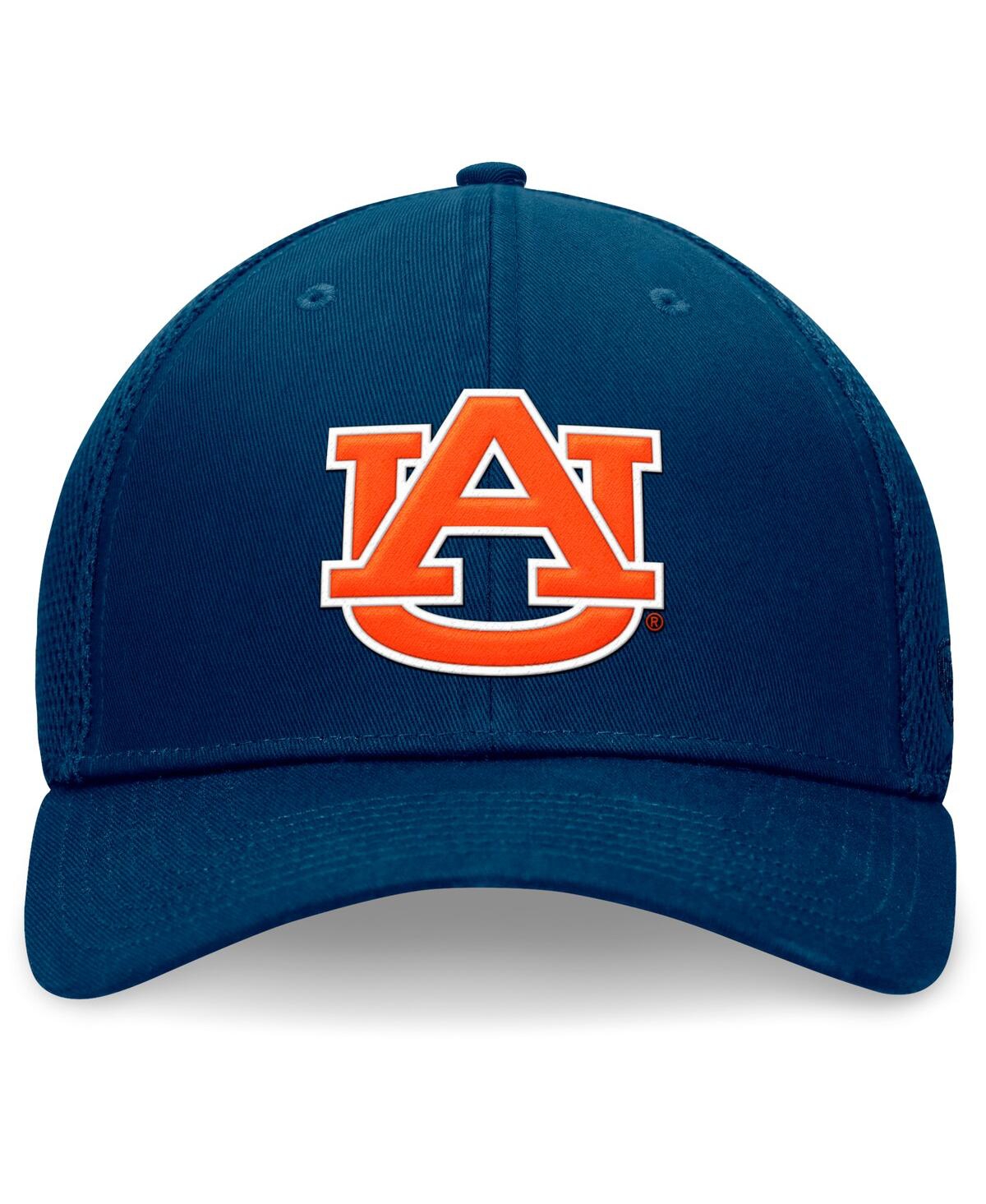 Top Of The World Men's Navy Auburn Tigers Spacer Flex Hat In Navy