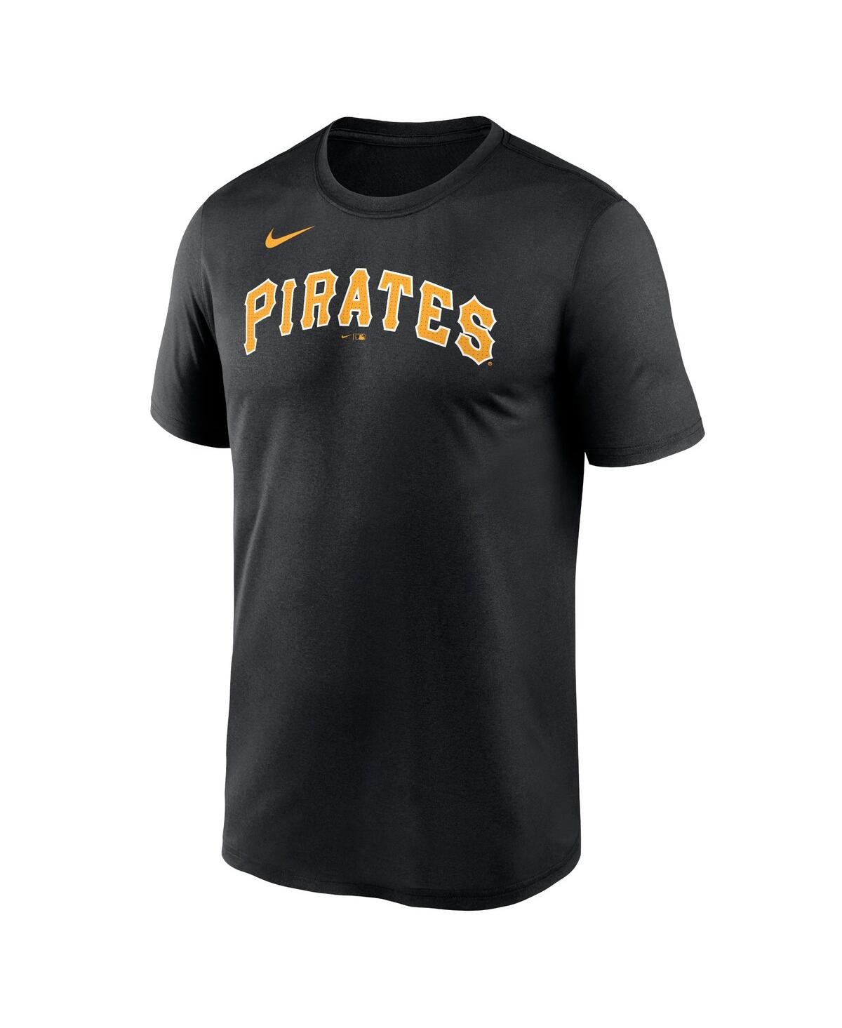 Nike Men's Roberto Clemente Black Pittsburgh Pirates Legend Name And Number Home T-shirt In Black