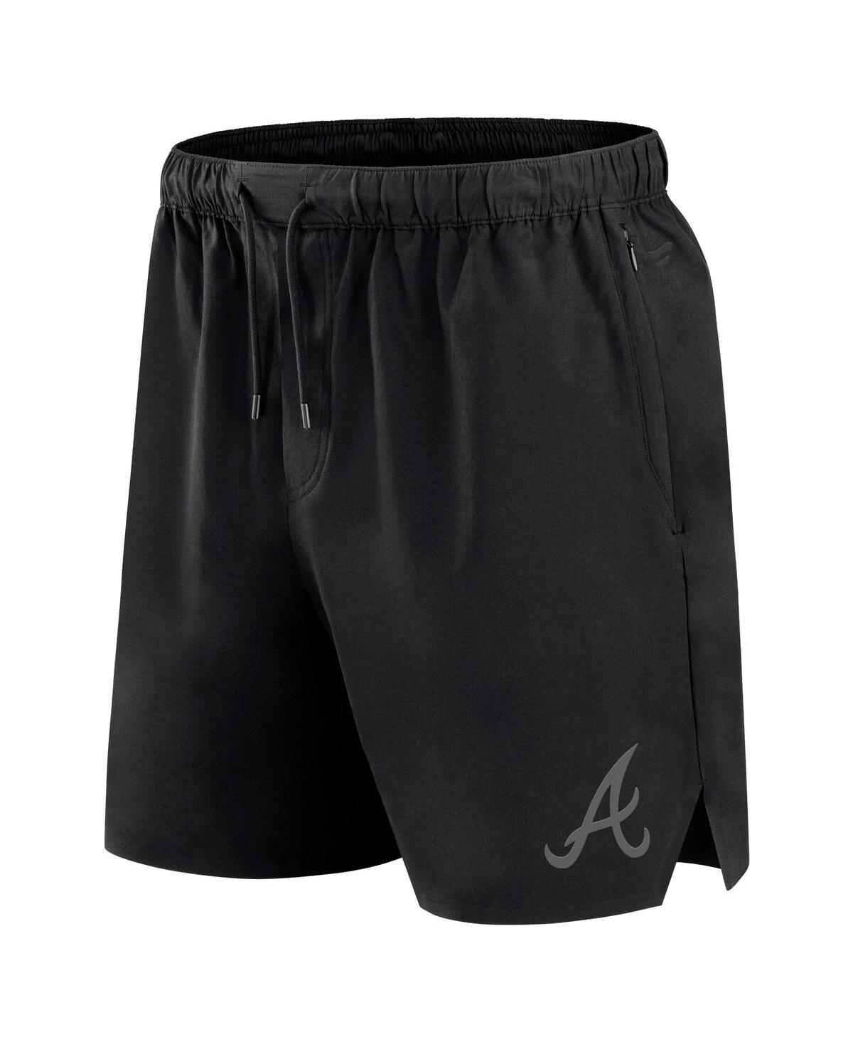 Fanatics Men's Black San Diego Padres Front Office Woven Shorts In Black