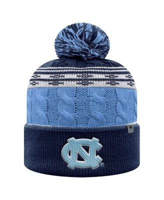 Top of the World - Men's Carolina Blue North Carolina Tar Heels Altitude Cuffed with Pom Knit Hat