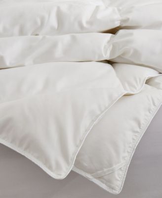 Ultra Soft Lightweight Goose Down Feather Fiber Comforter, Full/Queen