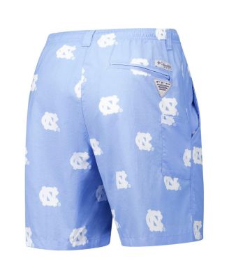 Men's Carolina Blue North Carolina Tar Heels Back Cast III Printed Shorts