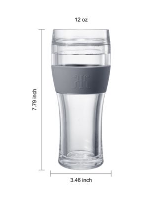 Khen Freezable Pint Beer Glasses, Set of 2