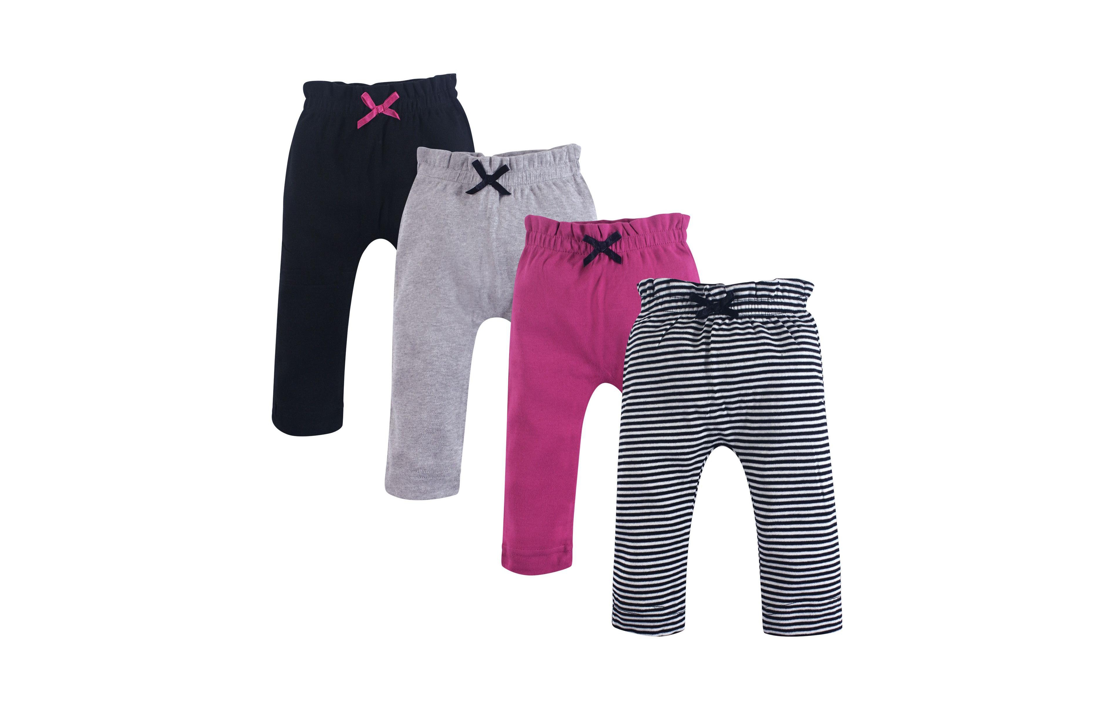 Touched by Nature Baby Girls Soft Natural Cotton Bottoms