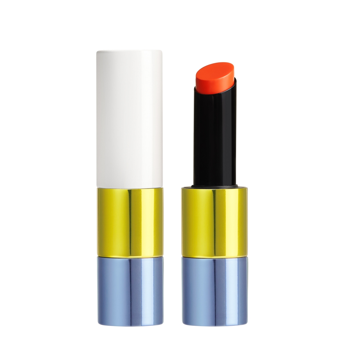 Hermes Rouge  Silky Lipstick Shine In 28 Orange Flash