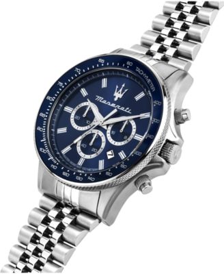 Men's Chronograph Stainless Steel Watch, 44mm