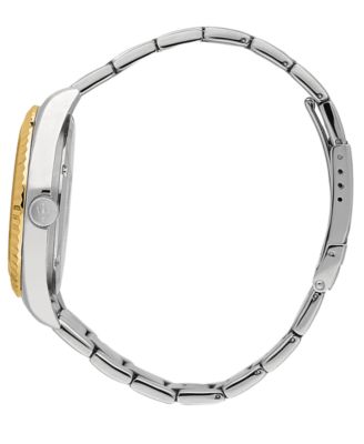 Men's Date Two-Tone Stainless-Steel Watch, 43mm