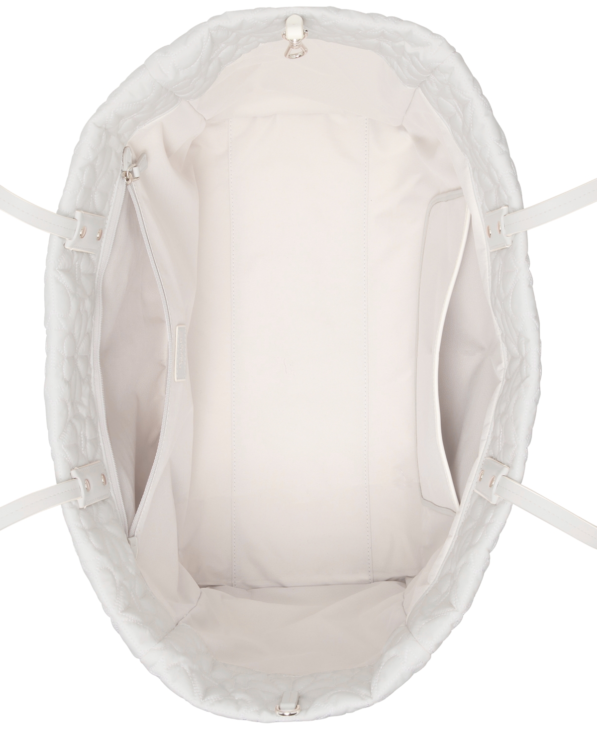 Kate Spade Tilly Large Quilted Tote Bag In White Dove