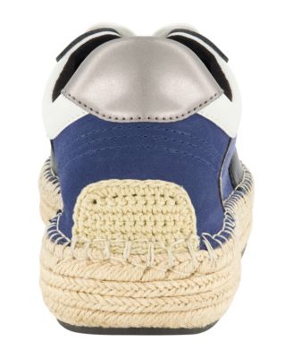 Men's Lace Up Espadrille Chunky Sole Sneakers