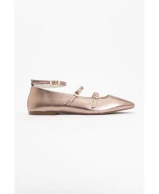 Serena Leather Mary Jane Flats