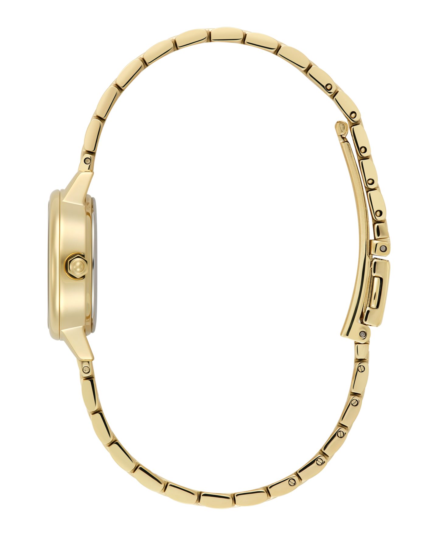 Женские часы Olivia Burton Mini Classic Gold Tone Stainless Steel Bracelet Watch, 23mm — фото 3