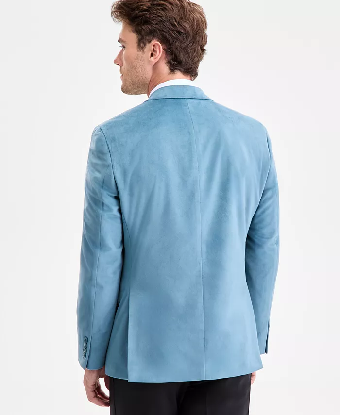 Men's Slim-Fit Velvet Sport Coat - thumbnail 5