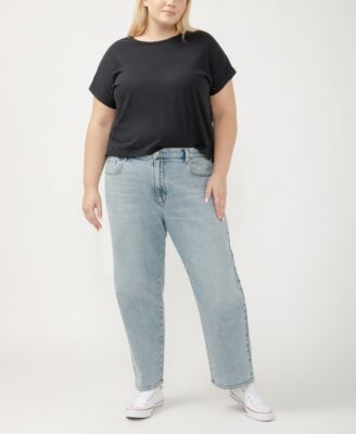Plus Size 90s High Rise Relaxed Jeans