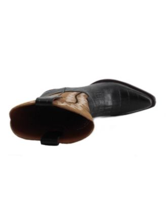 Bianca Leather Cowgirl Boots - Stylish & Comfortable by Buck & Brana