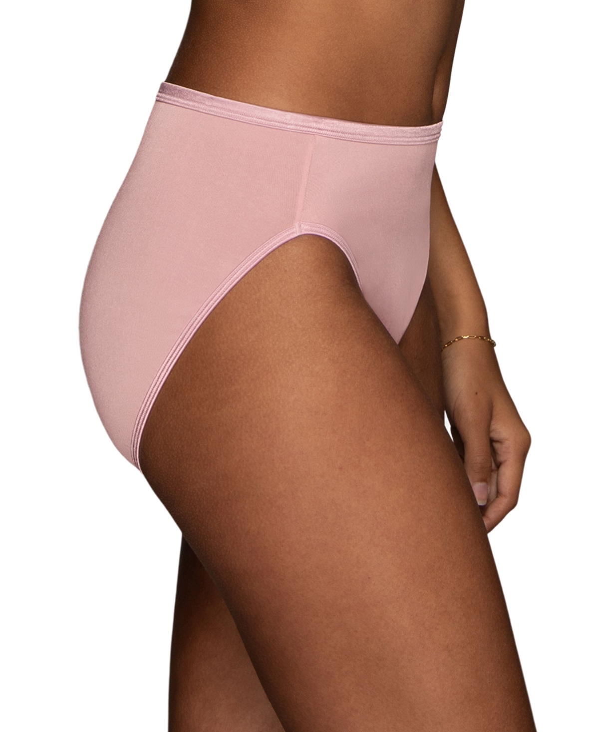 VANITY FAIR ILLUMINATION HI-CUT BRIEF UNDERWEAR 13108, ALSO AVAILABLE IN EXTENDED SIZES 
