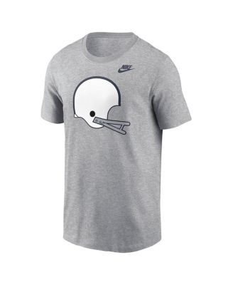 Men's Heather Gray Penn State Nittany Lions Legacy Helmet T-Shirt