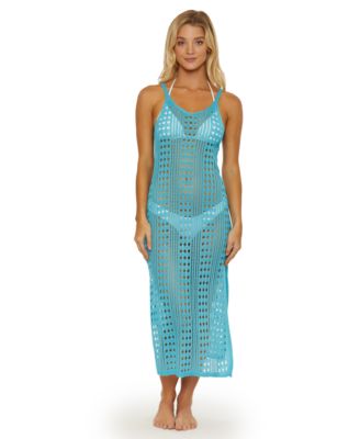 Isabella Rose - Women's Tuscany Knit Tank Swim Cover-Up Dress