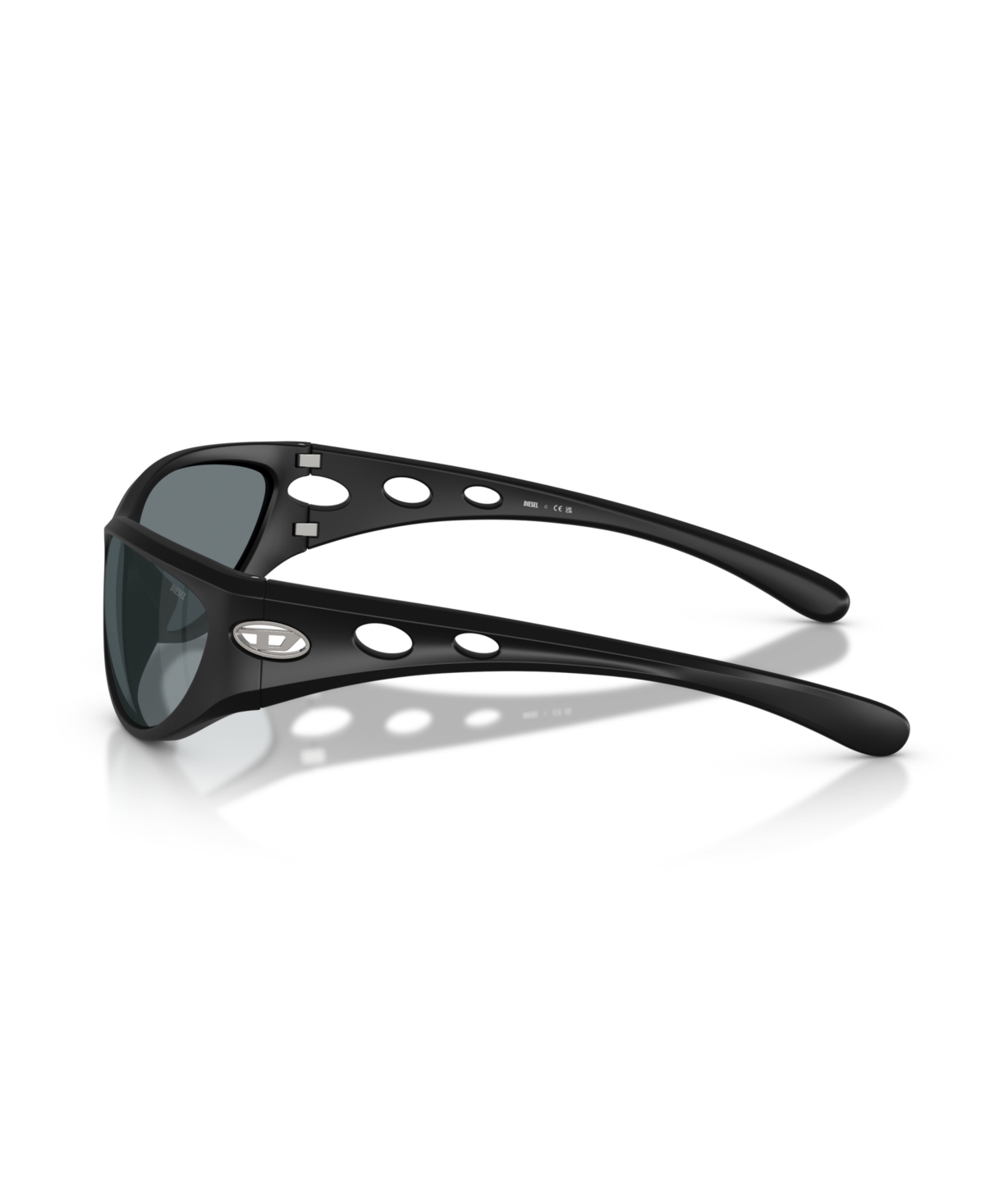 Diesel Unisex Sunglass Dl3004u In Matte Black