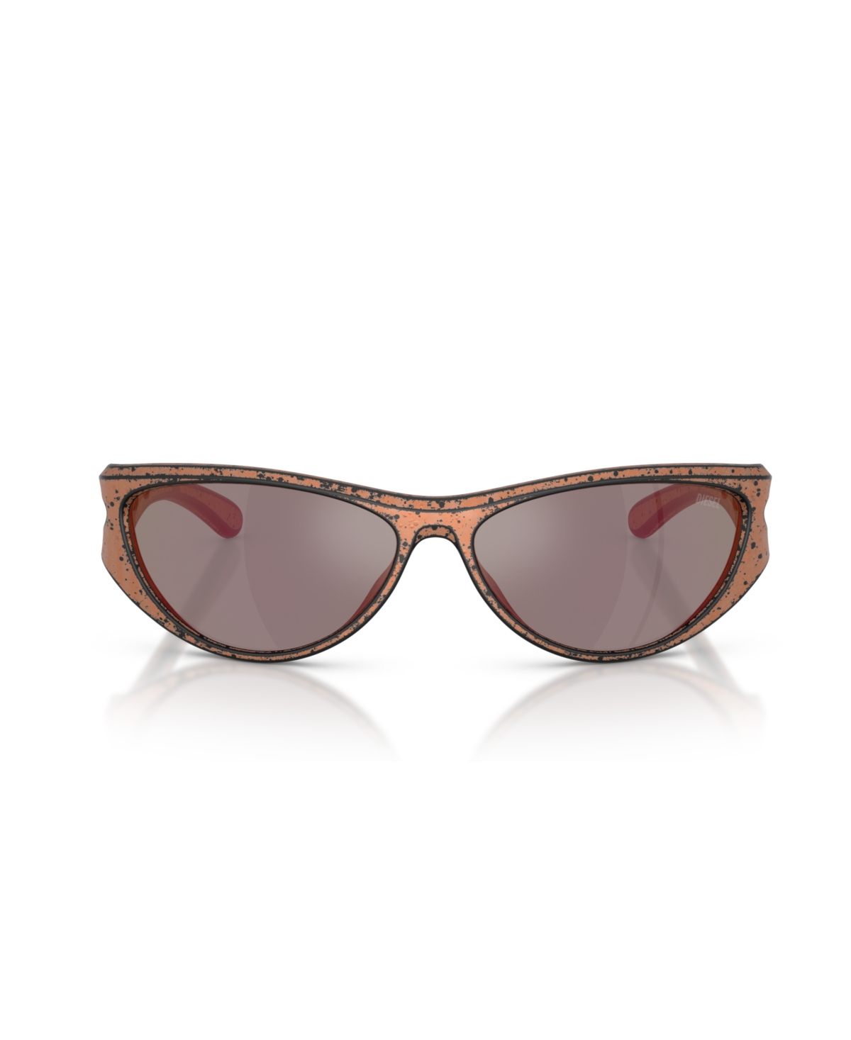 Diesel Unisex Sunglass Dl3004u In Bronze Barrelling Black