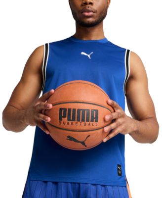 Puma - Men's Winning Shot Regular-Fit Mesh Logo Tank Top