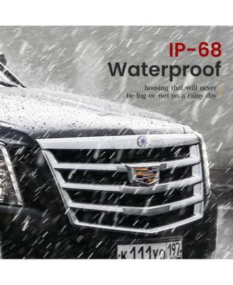 Flush Mount Rear View Backup Camera – Waterproof Night Vision Reverse Cam